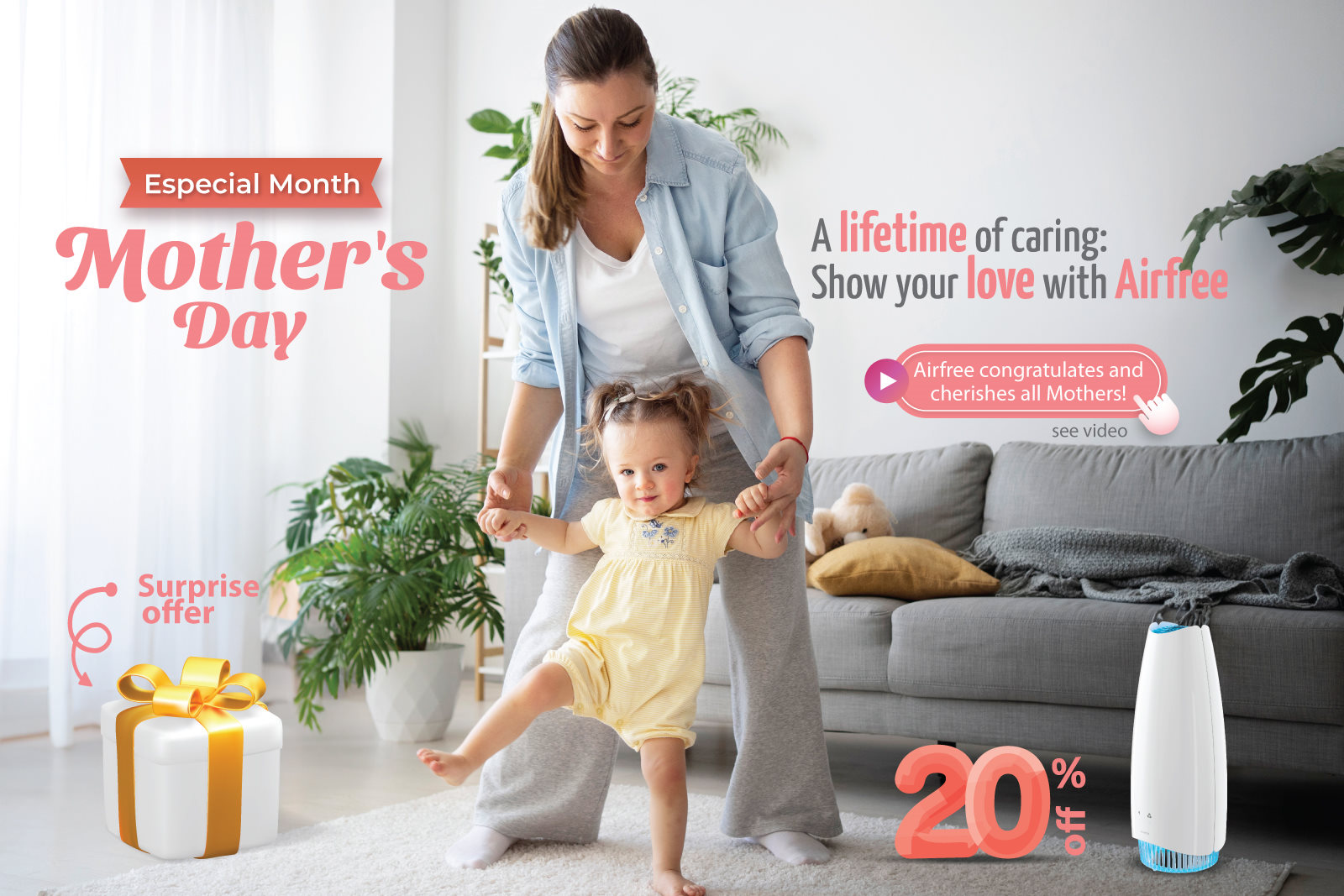 Airfree Mothers Day 2024