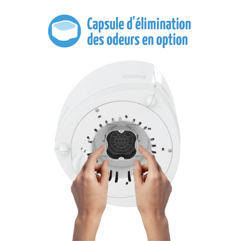 airfree duo dispose dune capsule éliminatrice dodeurs en option